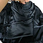 Vestido Corto Satinado con Detalle de Vainica y Manga Larga ALLSAINTS (XS-S) - thumbnail 4