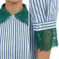 Camisa Exclusiva con Detalle de Perlas RICH & ROYAL MADE IN PORTUGAL (S-M) SHOWROOM - Miniatura 2