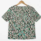 Blusa Manga Corta 100% Seda Corte Boxy FADENMEISTER BERLIN (XL) SHOWROOM - Miniatura 2