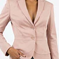 Blazer Entallado con Doble Botonadura y Diseño Peplum en la Cintura COMMA - Miniatura 2