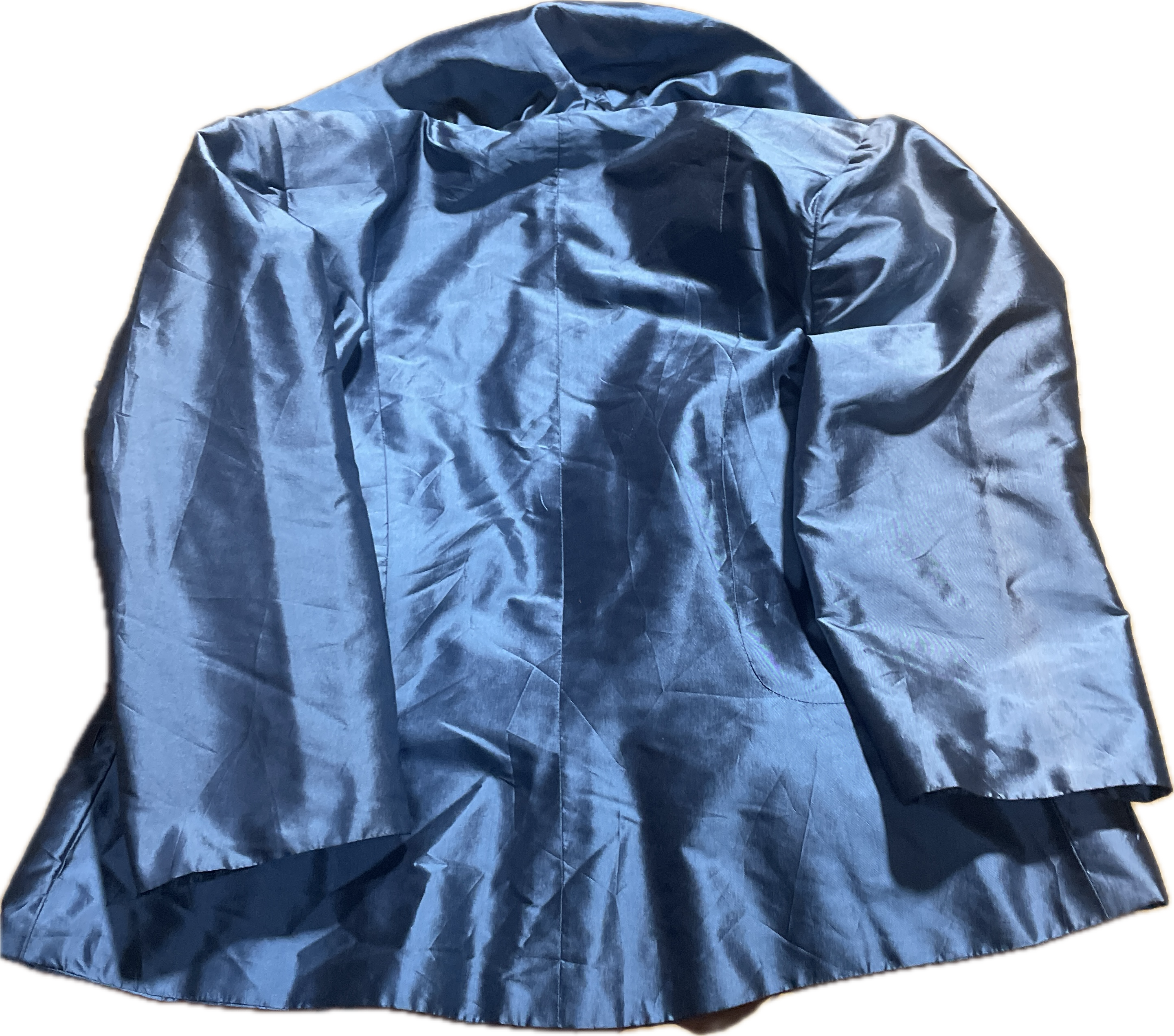 Blazer Estructurado de Gala 100% Seda Thai MARISA BARATELLI (L) NUEVO CON ETIQUETAS 10