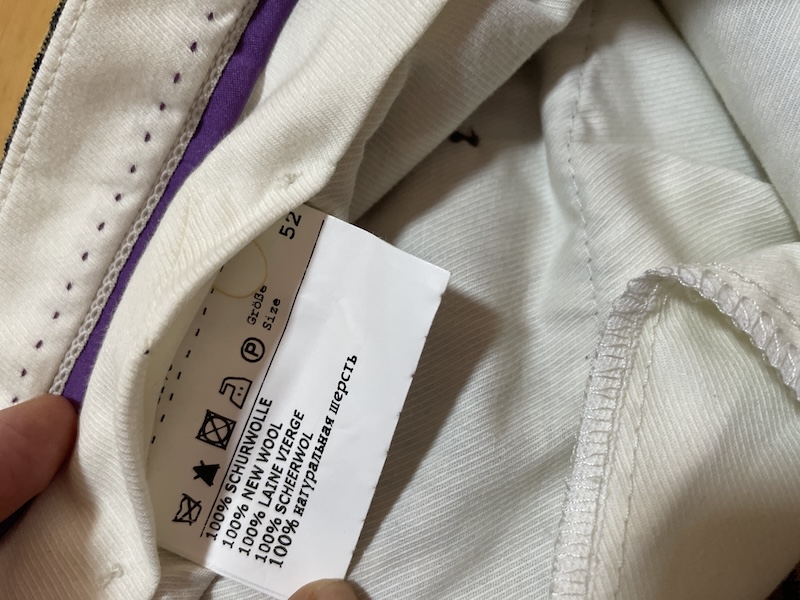 Pantalón 100% Lana Vírgen Diseño Pinzas Club Check HILTL GERMANY (L)  3