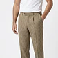 Pantalón 100% Lana Vírgen Diseño Pinzas Club Check HILTL GERMANY (L)  - thumbnail 1