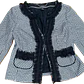 Chaqueta Tweed Flecos Chifon Pedrería WHITE HOUSE BLACK MARKET (XS) - Miniatura 6