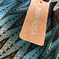 Vestido Playero Chevron MISS ROSA MADE IN ITALY (S) NUEVO CON ETIQUETAS - Miniatura 2