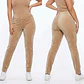 Pantalón Recto de Corderoy / Pana Beige Elasticado ALFRED DUNNER (L) NUEVO CON ETIQUETAS - thumbnail 1