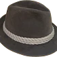 Sombrero Tradicional Alpino Cordón Pluma Vintage 70's OTTO GLÖCKNER (S/M) UNISEX - Miniatura 6