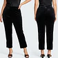 Pantalón Recto de Terciopelo Negro con Cierres TALBOTS (XL-48/50) SHOWROOM - Miniatura 1