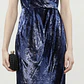 Vestido Midi Terciopelo Metalizado Abinaa TED BAKER LONDON (XS-S)  - thumbnail 2