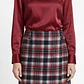 Falda Escosesa Wrap 85% Lana Dark Academia EDDIE BAUER (M) TRUE VINTAGE - thumbnail 1