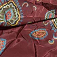Blusa Satinada Paisley Cuello Lazo Pussy Bow Retro Años 80's ONE MAIN PLACE BY LORCH (M) TRUE VINTAGE  - thumbnail 3
