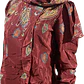 Blusa Satinada Paisley Cuello Lazo Pussy Bow Retro Años 80's ONE MAIN PLACE BY LORCH (M) TRUE VINTAGE  - thumbnail 4