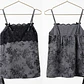 Top Lencero Encaje Brillos LAMASAT (XS-S) NUEVO CON ETIQUETAS - Miniatura 2