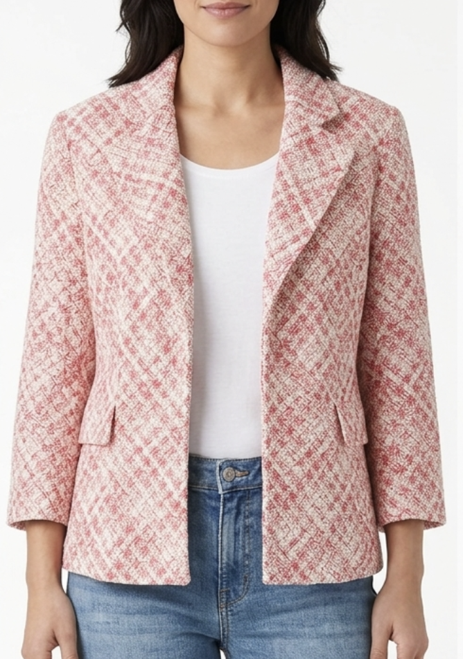 Chaqueta Tejida Sastre 100% Algodón COLDWATER CREEK (L) NUEVO CON ETIQUETAS 1