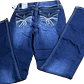 Jeans Bootcut Diseño Marca Curvas WALLFLOWER (S) NUEVO CON ETIQUETAS - thumbnail 4