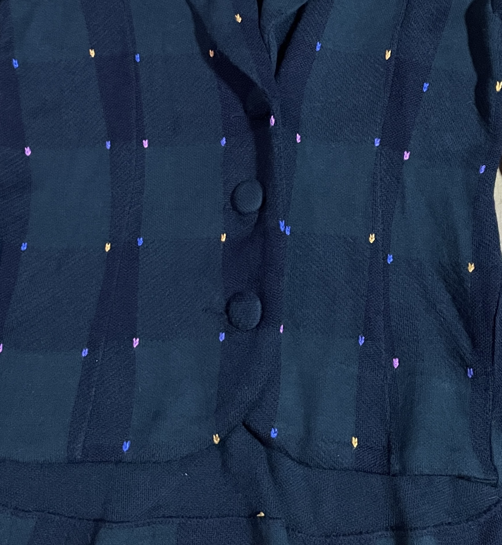 Cardigan Punto Texturizado Peplum Shawl Collar HWR FOR ANTHROPOLOGY (XS) SHOWROOM 5