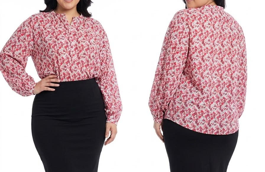 Blusa Camisera Floreada UNIVERSAL THREAD (XXL) NUEVO CON ETIQUETAS 1