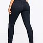 Skinny Jeans Modelo Joni Azul Ennegrecido Con Pasadores TOPSHOP (S-36) NUEVO  - thumbnail 2