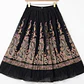 Falda Plisada larga Paisley Organza Crinkle COLDWATER CREEK (S) NUEVO CON ETIQUETAS - thumbnail 6