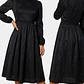 Vestido Midi Negro Encaje Gothic Romantic SLICE (S) NUEVO CON ETIQUETAS - thumbnail 2