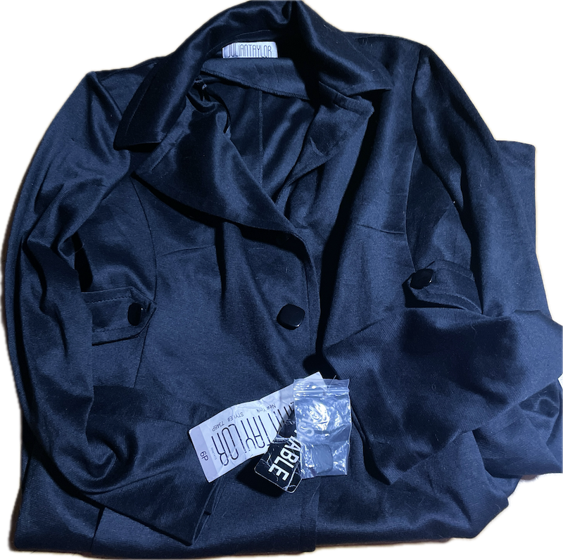 Abrigo Trench Algodonado Ligero JULIAN TAYLOR (S) NUEVO CON ETIQUETAS 4