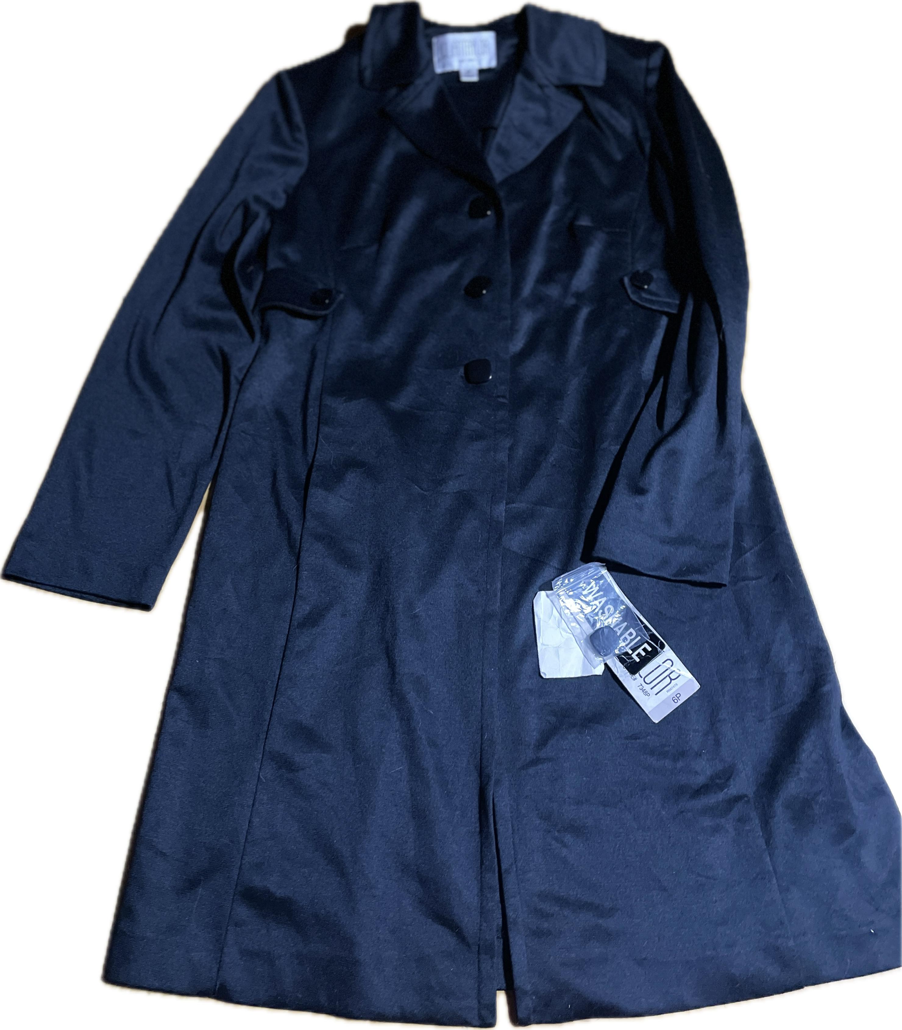 Abrigo Trench Algodonado Ligero JULIAN TAYLOR (S) NUEVO CON ETIQUETAS 6
