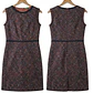 Vestido Sin Mangas Tweed Multicolor Lana seda Alpaca BENETTON (L) - thumbnail 5