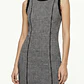 Vestido Sin Mangas Tweed Bouclé Flecos SISLEY (S) - Miniatura 1