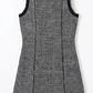 Vestido Sin Mangas Tweed Bouclé Flecos SISLEY (S) - Miniatura 4