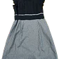 Vestido Estilo Cute/Kawaii Elegante Pata de Gallo Cinturón DELLA LUCE JAPAN (S-M) NUEVO - thumbnail 4