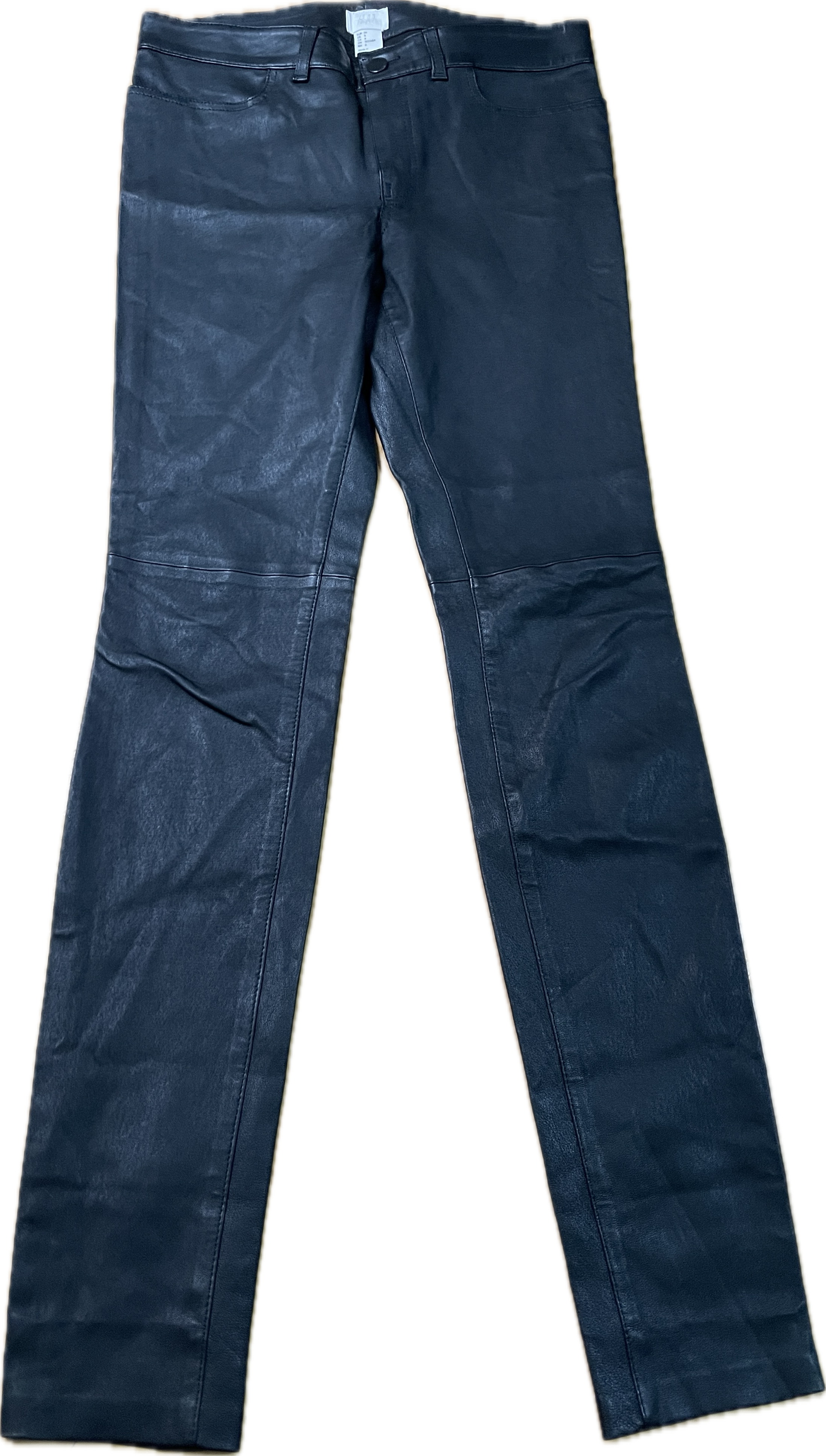 Pantalón Skinny 100% Cuero Cordero H&M PREMIUM SELECTION (XS) SHOWROOM 2