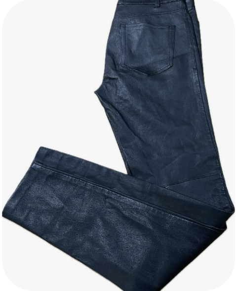 Pantalón Skinny 100% Cuero Cordero H&M PREMIUM SELECTION (XS) SHOWROOM 6