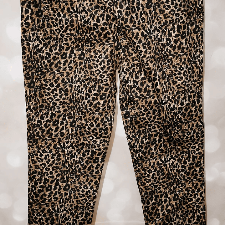 Pantalón Formal Animal Print ALANIZ (XS) NUEVO ETIQUETAS 3