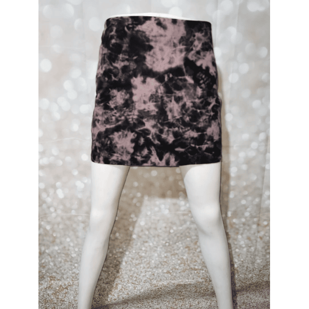 Falda Denim Tie Dye LOOK (S-M) NUEVO