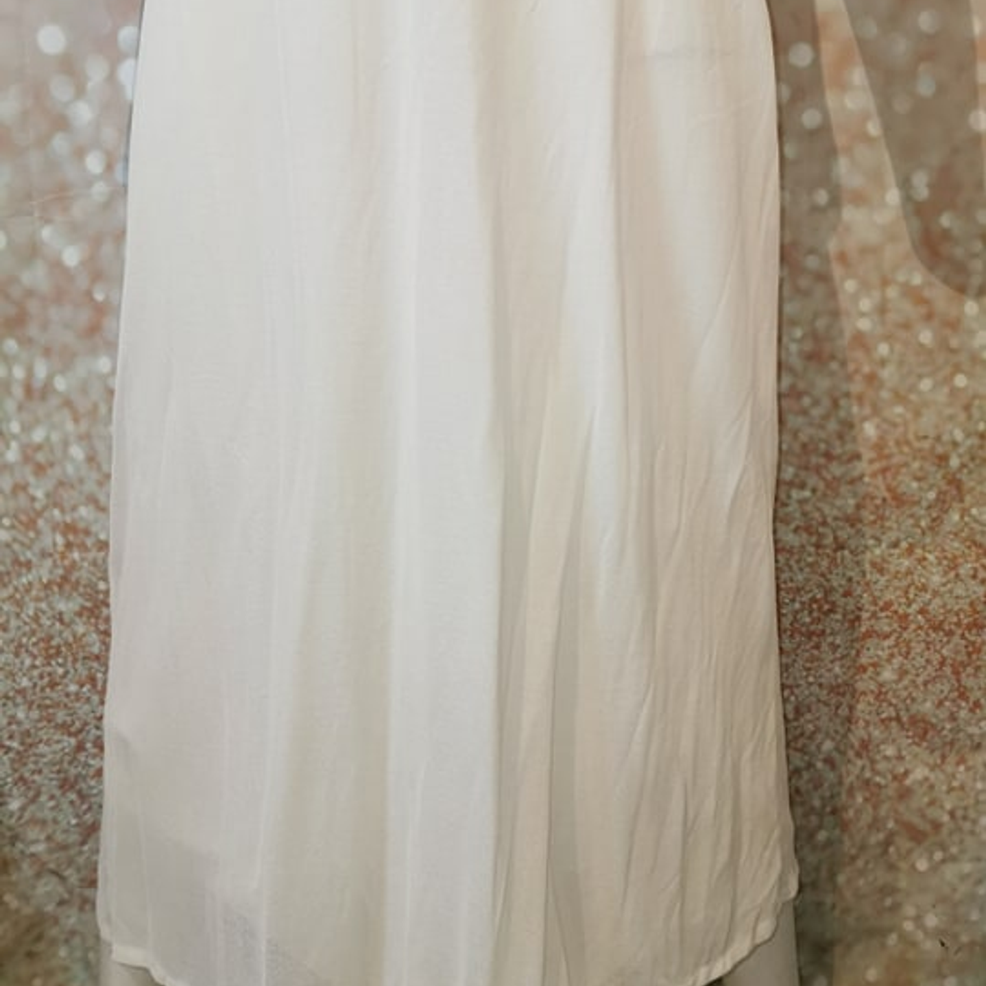 Vestido Maxi Diseño Encaje Novia CREATION EXCLUSIVE (S) 6