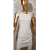 Vestido Diseño Encaje Blanco BOOHOO (UK8 XS)