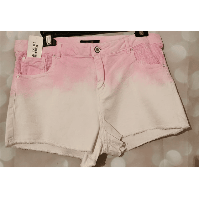 Shorts Denim FOREVER21 (M) NUEVO ETIQUETAS