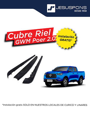 Cubre Riel/ Baranda Camioneta Great Wall Poer 2.0 Diesel 