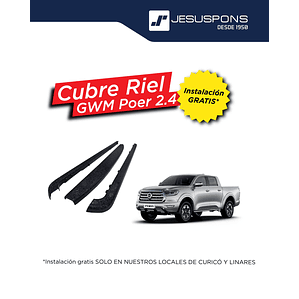 Cubre Riel/ Baranda Camioneta Great Wall Poer 2.4 Diesel 