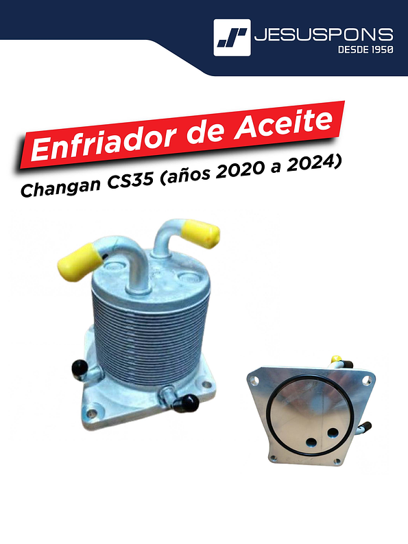 Enfriador de aceite de caja Changan Modelo CS35  1