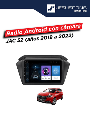 Radio Android con cámara Jac S2