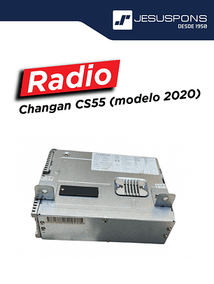Radio Changan modelo CS55 