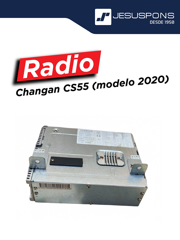 Radio Changan modelo CS55  1