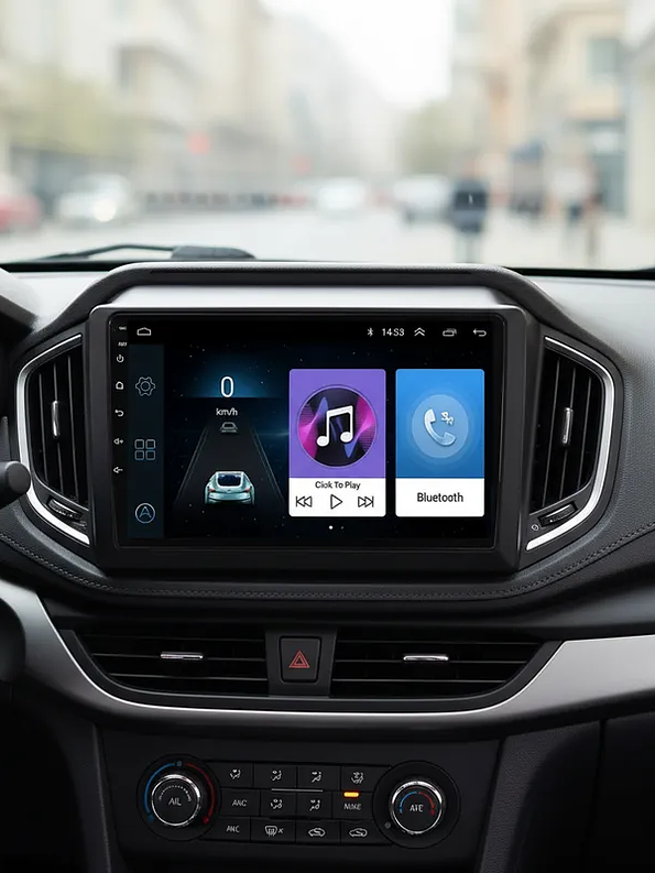 Radio Android con cámara Jac S2 1