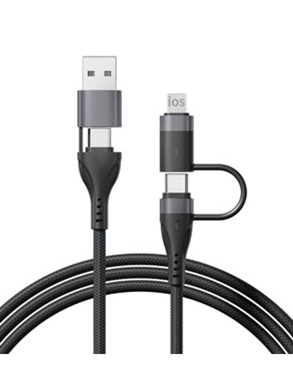 Cable Universal 4 En 1 USB Tipo-C Y Iphone 2