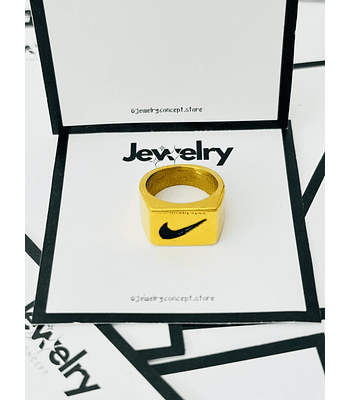 Anel -  Nike Classy - Dourado