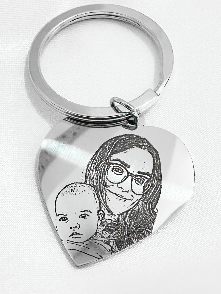 Chave do Amor – Porta-Chaves Personalizado 4