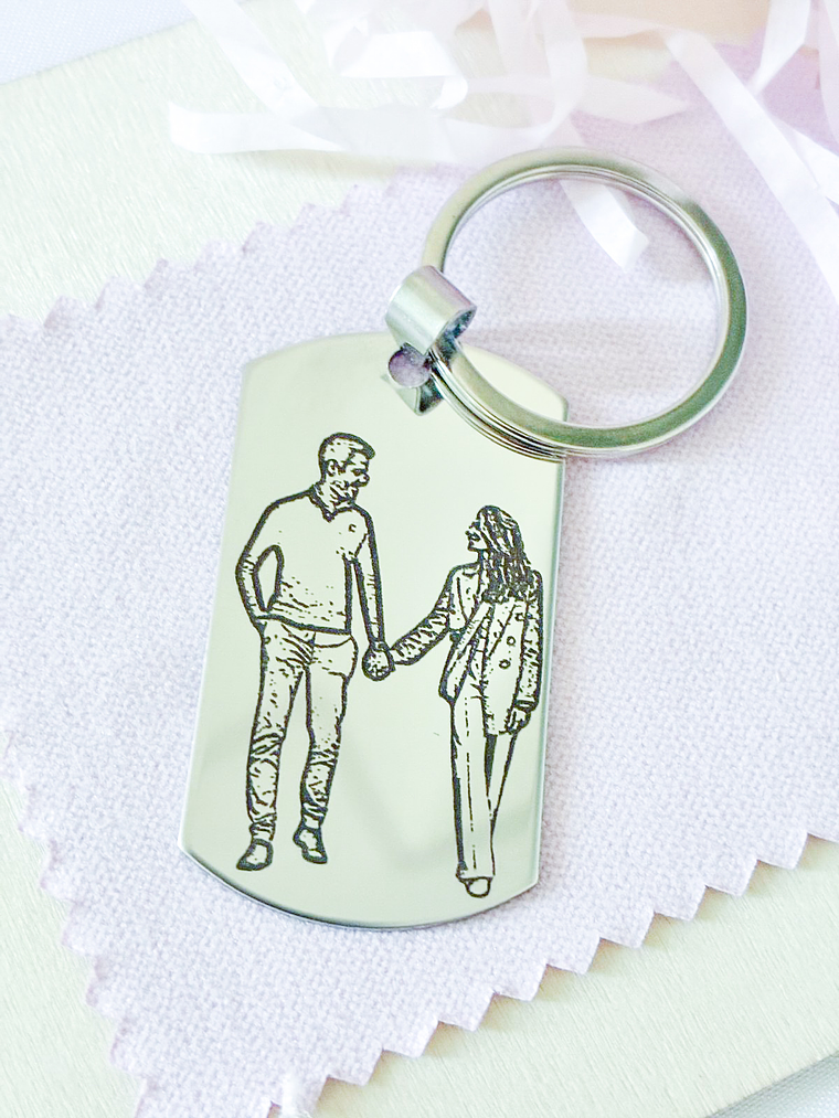 Chave do Amor – Porta-Chaves Personalizado 6