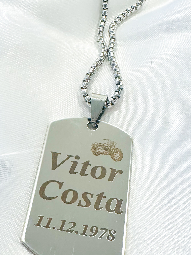 Coração de Aço – Chapa Masculina Personalizada 7