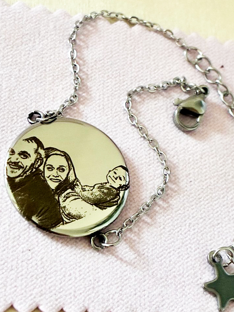  Laço Eterno - Pulseira Personalizada 5